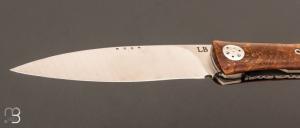   Couteau " L'Oegopsyde " fait main par Laraud Blade  - Bois de fer et 14C28