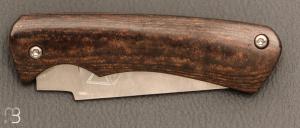   Couteau " Le 05 " par MTBlades Benjamin Thuillier - Paperstone et lame en 14C28