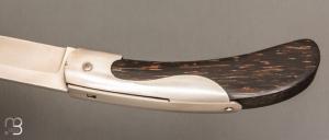  Couteau " Le Drômois " à palanquille inversée par Alain Descy - Palmier et D2