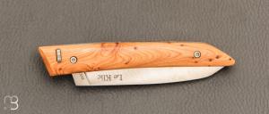 Couteau " Le Klic " par JP Hontanx - Genévrier et 12c27N