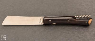  Couteau " Le Vendredi" par Perceval - ébène de Mozambique