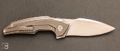 Couteau "    Muscle    " Titanium par CKF Knives et Tashi Bharucha