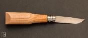 Couteau Opinel N°8 à sculpter en merisier