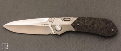  Couteau " RT-Meteor-RTPT-E " par Remette RT - Titane et lame en M390