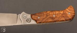 Couteau " Safari " par Éric Parmentier - Frêne et RWL34