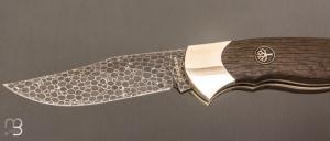  Couteau Böker Solingen - Scout Bog Oak Damast N°75/199  - 112124DAM