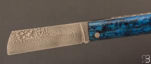   Couteau " Snard " par Tom Fleury - Bouleau madré stabilisé