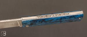   Couteau " Snard " par Tom Fleury - Bouleau madré stabilisé