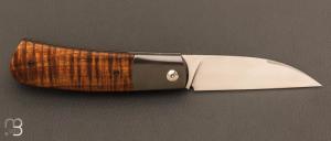  Couteau "  Swayback " custom par Maxime Belzunce - Koa et RWL34