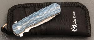   Couteau " Ulys First Run "  - Collaboration Stéphane Espi et Maxknives - MKES1BL