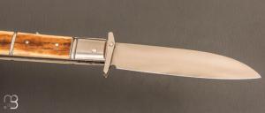  Couteau " Yssingeaux 2 pièces avec garde à bascule et palanquille  " par Romain Alvarez - Mammouth et RWL34