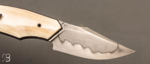 Couteau " liner lock " custom de David Lespect - Phacochère et C105