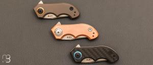 Lot de 3 Couteaux " ZT0022 " de Zéro Tolerance - Design by Tim Galyean