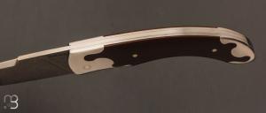   Couteau " NoName " custom de Florent Dall'ava - L'atelier Dall'ava - Micarta paper et lame en N690Co